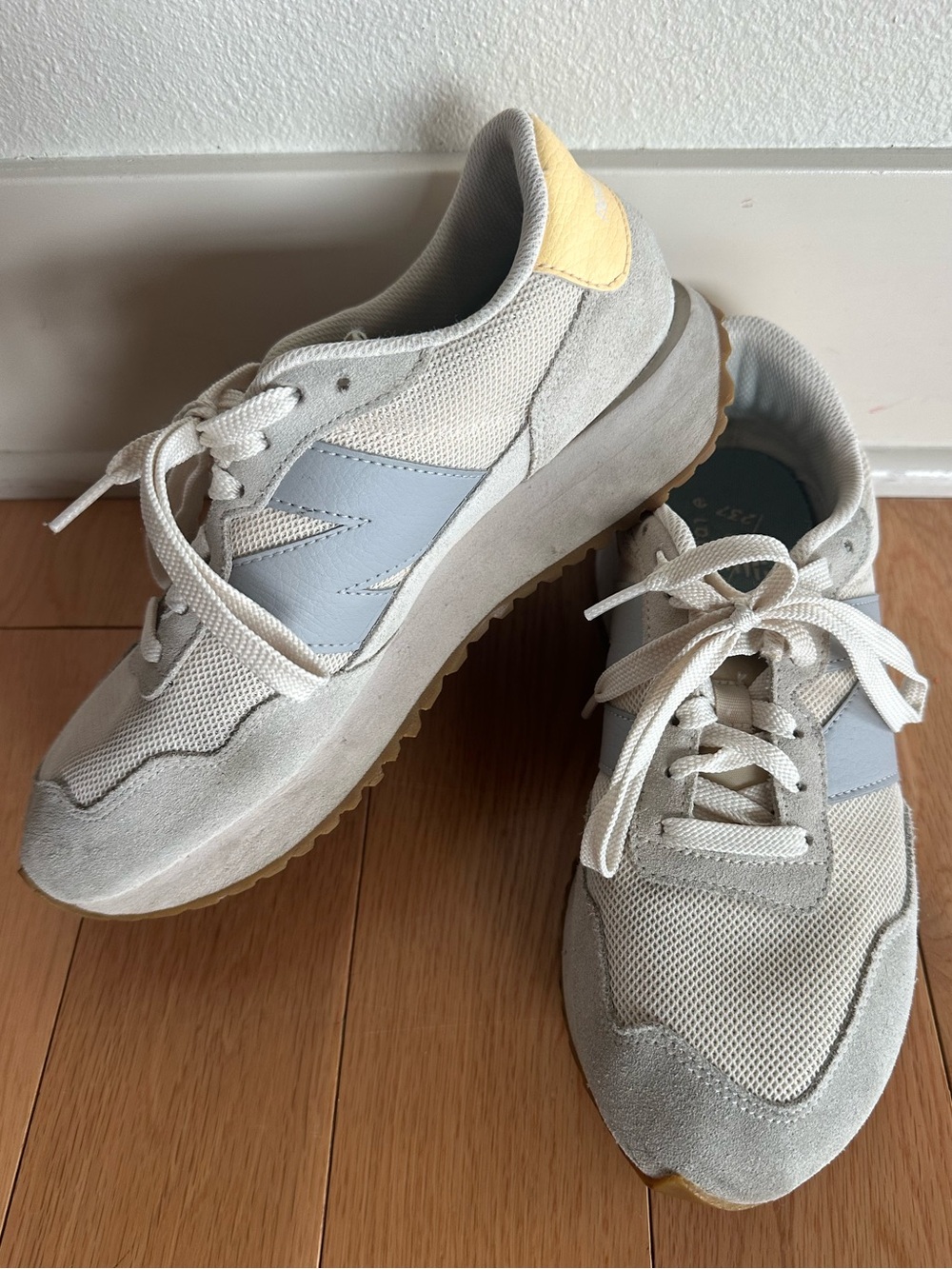 New Balance Shoes Womens 9 237 Training Sneakers Beige Mesh Low Top WS237HN1